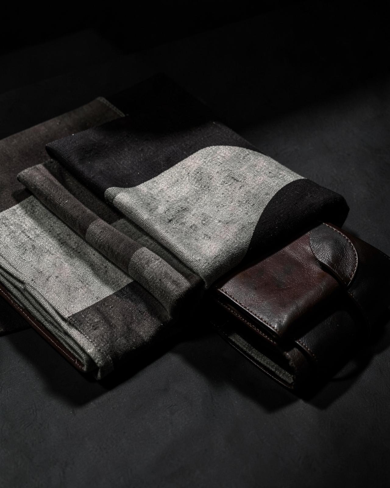 Commercial product photography — Kalk Leather Co. autumn range